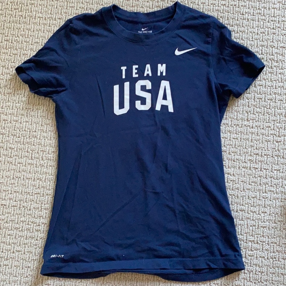 Nike Team USA Dri Fit Tee